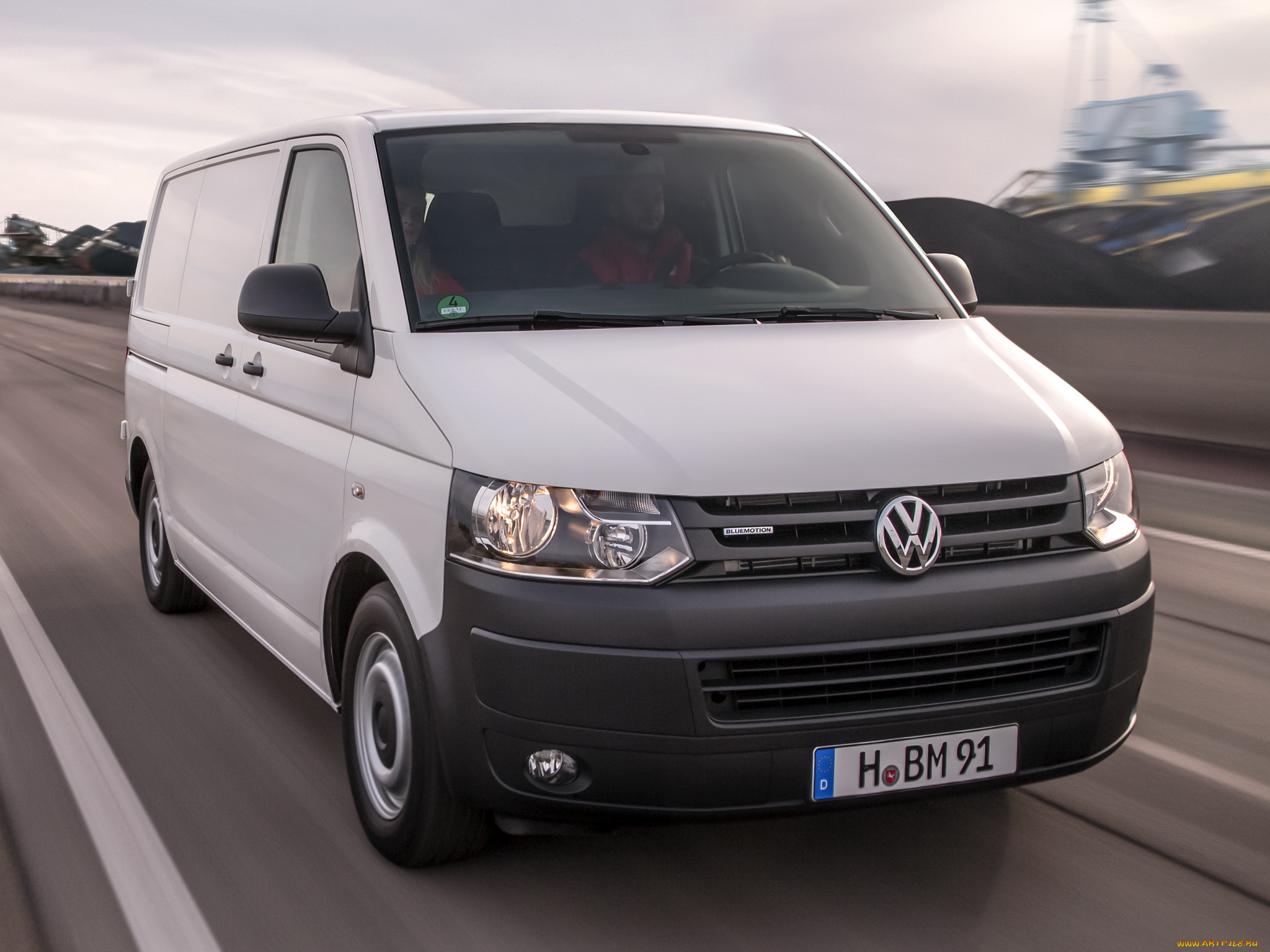 , volkswagen, transporter, t5, bluemotion, van, 2011